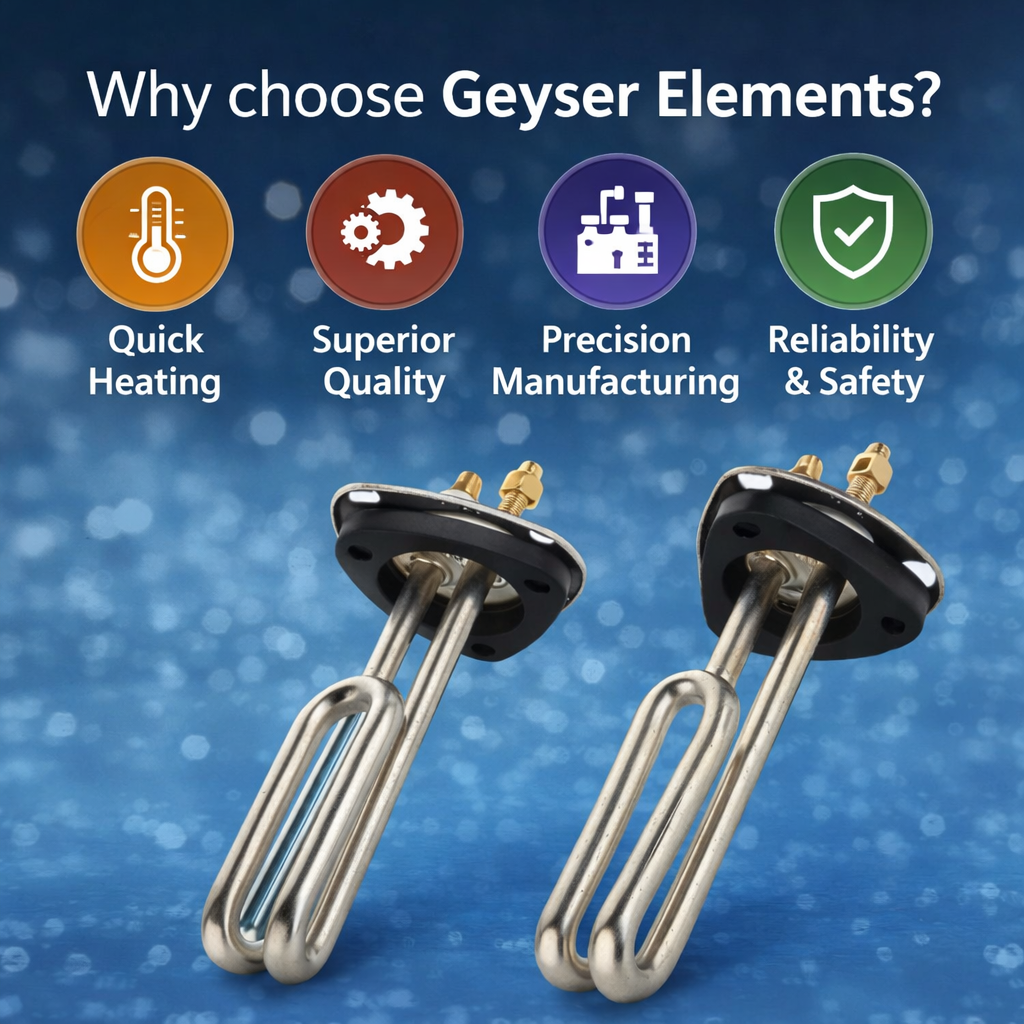 Industrial Geyser Elements Supplier in Delhi